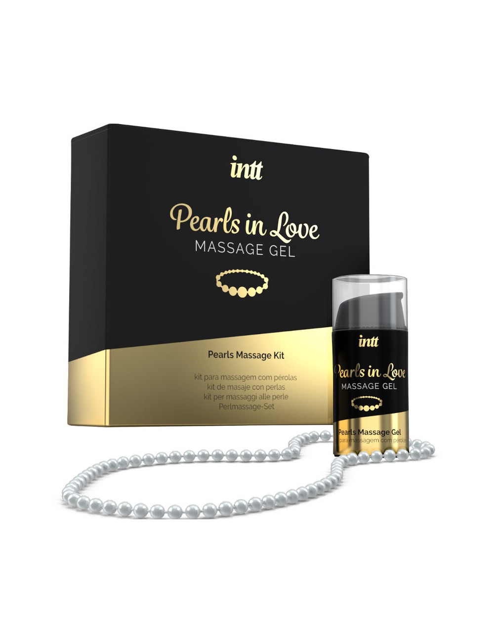 INTT - PERLE INNAMORATE CON COLLANA DI PERLE E GEL DI SILICONE