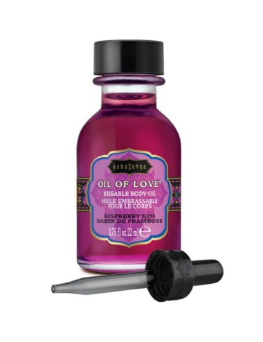 KAMASUTRA KISSABLE OIL OF LOVE PREFERISCE LAMPONE 22 ML