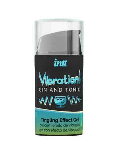 INTT - GEL VIBRANTE LIQUIDO POTENTE STIMOLANTE INTIMO GIN & TONIC 15ML