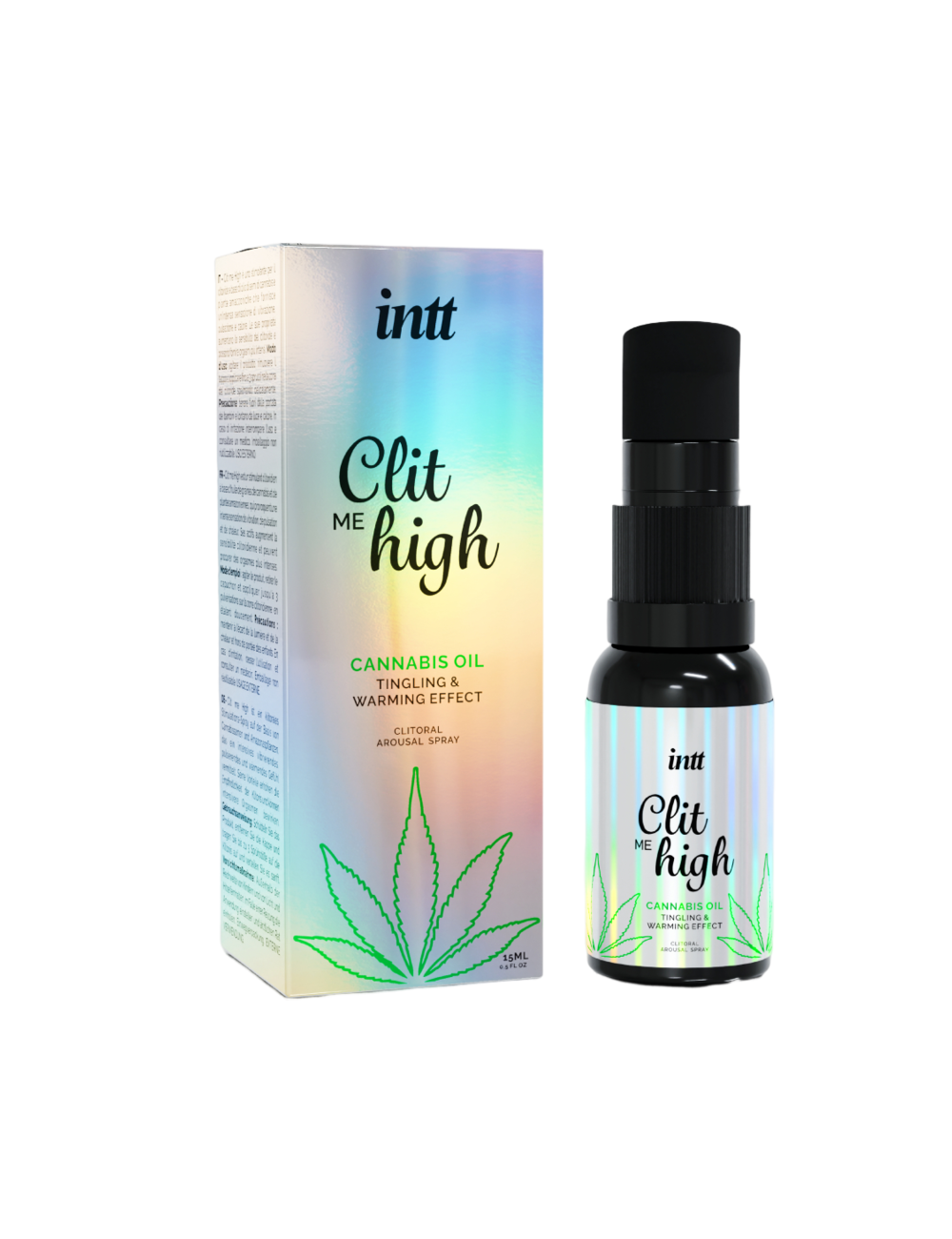 INTT - CLIT ME HIGH CANNABIS OIL 15 ML