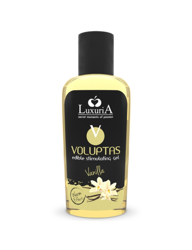 LUXURIA VOLUPTAS GEL ALIMENTARE STIMOLANTE EFFETTO RISCALDANTE - VANIGLIA 100 ML