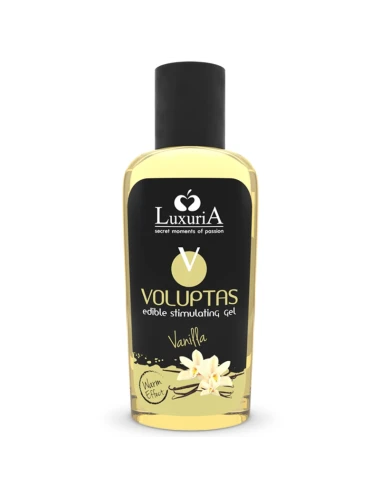 LUXURIA VOLUPTAS GEL ALIMENTARE STIMOLANTE EFFETTO RISCALDANTE - VANIGLIA 100 ML