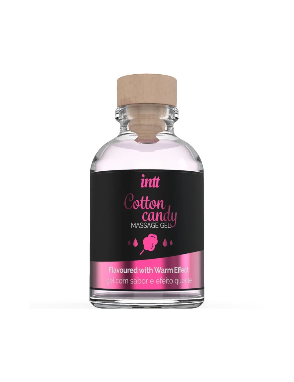 INTT - GEL DA MASSAGGIO AL GUSTO DI CANDY COTONE CON EFFETTO RISCALDANTE INTT - GEL DA MASSAGGIO AL GUSTO DI CANDY COTONE CON EFFETTO RISCALDANTE