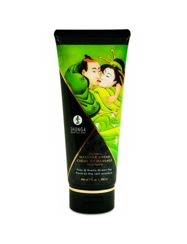 SHUNGA CREMA DA MASSAGGIO PERA BACIABILE E TÈ VERDE ESOTICO 200ML