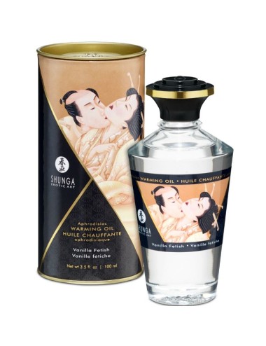 SHUNGA AFRODISIACO OLIO RISCALDANTE FETISH VANIGLIA 100 ML