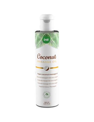 INTT - OLIO DA MASSAGGIO DOLCE VEGANO AL GUSTO DI COCCO RILASSANTE