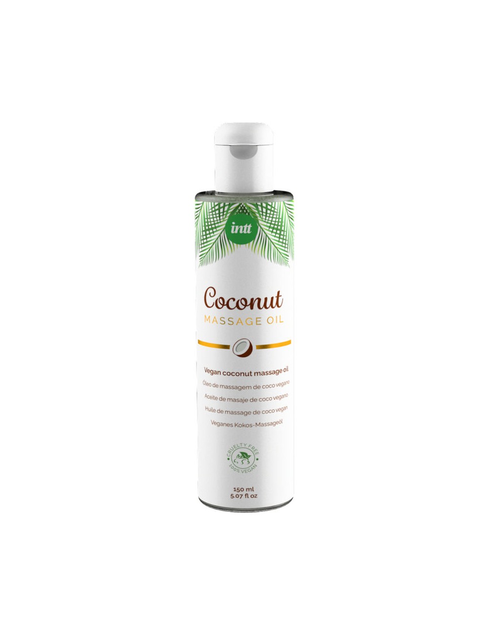 INTT - OLIO DA MASSAGGIO DOLCE VEGANO AL GUSTO DI COCCO RILASSANTE