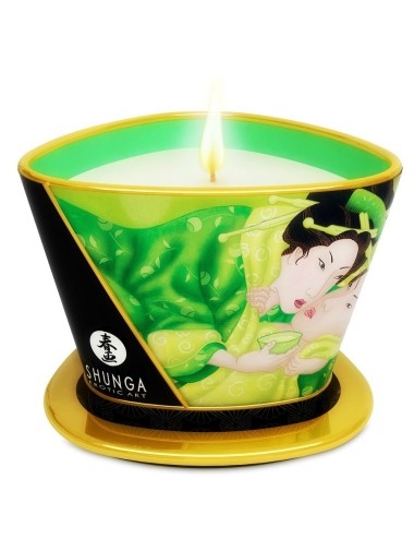 MINI CARESS BY CANDLELIGHT MASSAGE CANDLE EXOTIC TEA VERDE