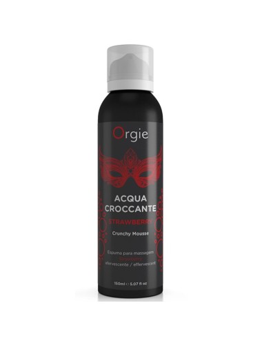 ORGIE SCHIUMA IDRATANTE EFFERVESCENTE PROFUMO FRAGOLA 150 ML