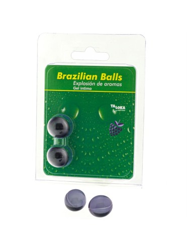 TALOKA - GEL INTIMO DI BACCHE DI 2 PALLINE BRASILIANI