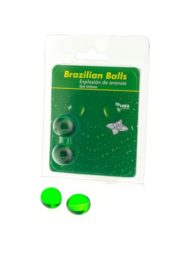 TALOKA - 2 PALLINE BRASILIANI GEL INTIMO ALLA MENTA