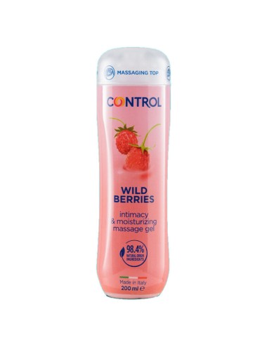 CONTROL MASSAGE GEL 3 IN 1 FRUTTI DI BOSCO 200 ML