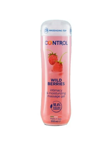 CONTROL MASSAGE GEL 3 IN 1 FRUTTI DI BOSCO 200 ML