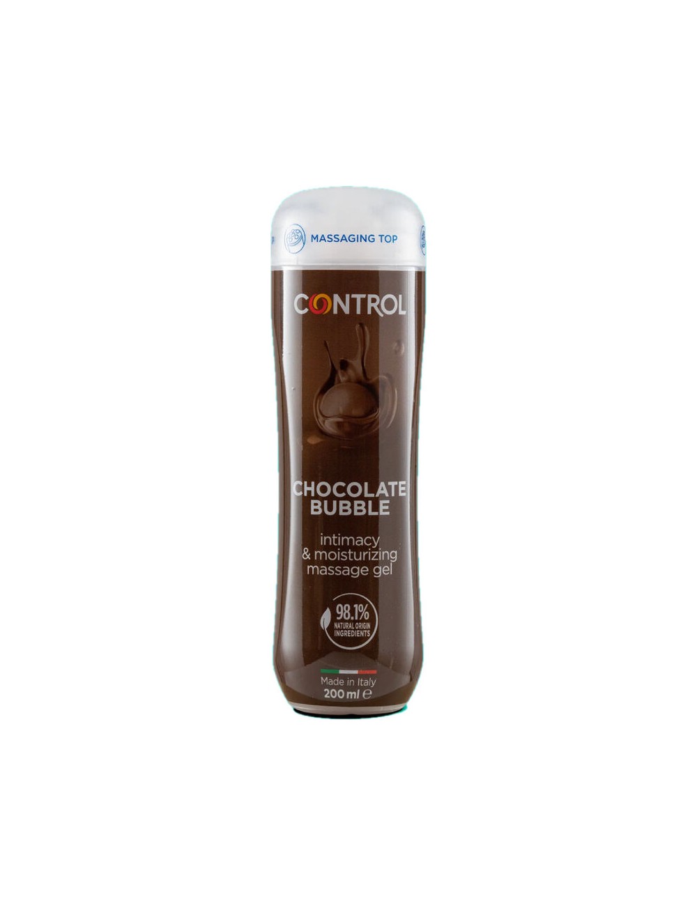 GEL DA MASSAGGIO CONTROLLO 3 IN 1 BOLLA DI CIOCCOLATO 200 ML