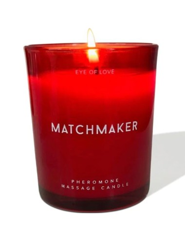 EYE OF LOVE - MATCHMAKER CANDELA DA MASSAGGIO CON DIAMANTE ROSSO ATTRACT HIM 150ML