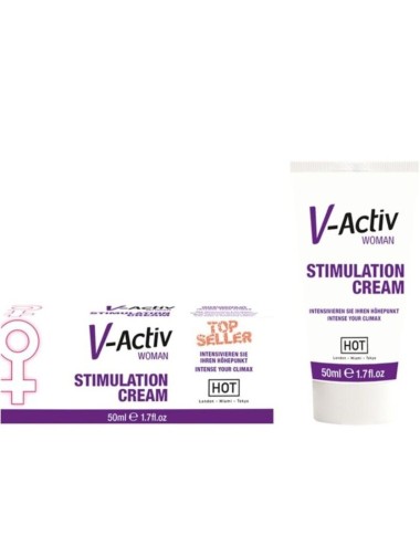 HOT - V-ACTIV CREMA STIMOLANTE DONNA 50ML