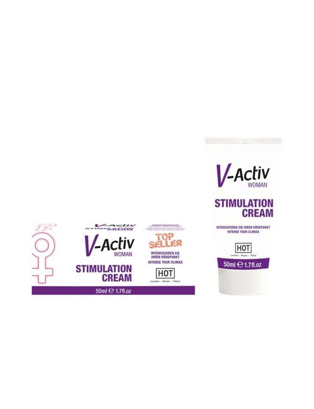 HOT - V-ACTIV CREMA STIMOLANTE DONNA 50ML