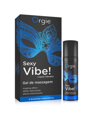 ORGIE SEXY VIBE! VIBRATORE LIQUIDO 15 ML