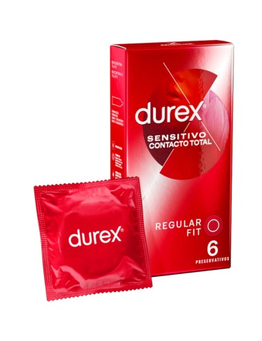 CONTATTO SENSIBILE DUREX TOTALE 6 UNITÀ