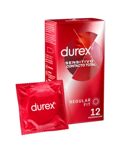 CONTATTO TOTALE DUREX SENSIBILE 12 UNITÀ