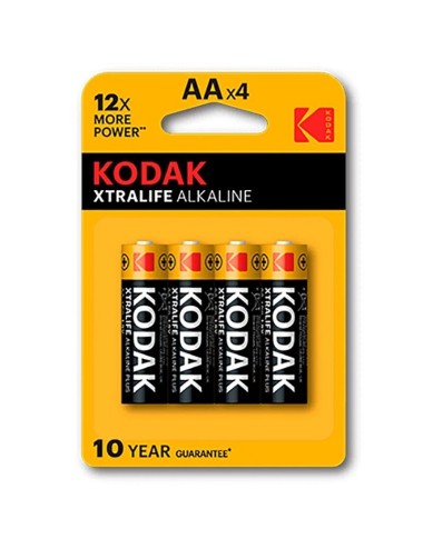 BATTERIA ALCALINA KODAK XTRALIFE AA LR6 BLISTER * 4