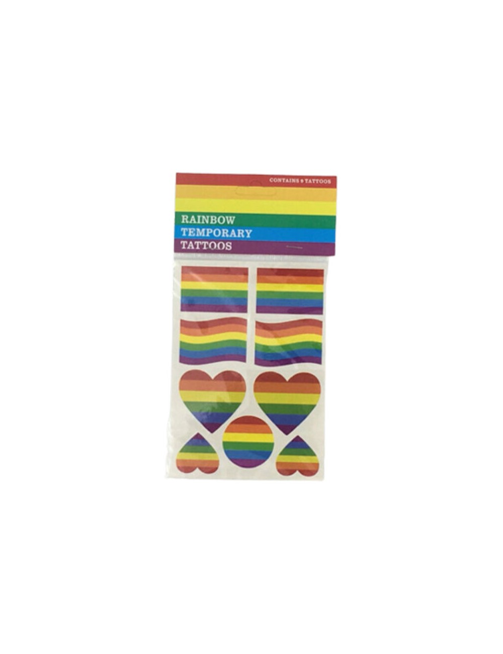 PRIDE - TATUAGGI CON BANDIERA LGBT