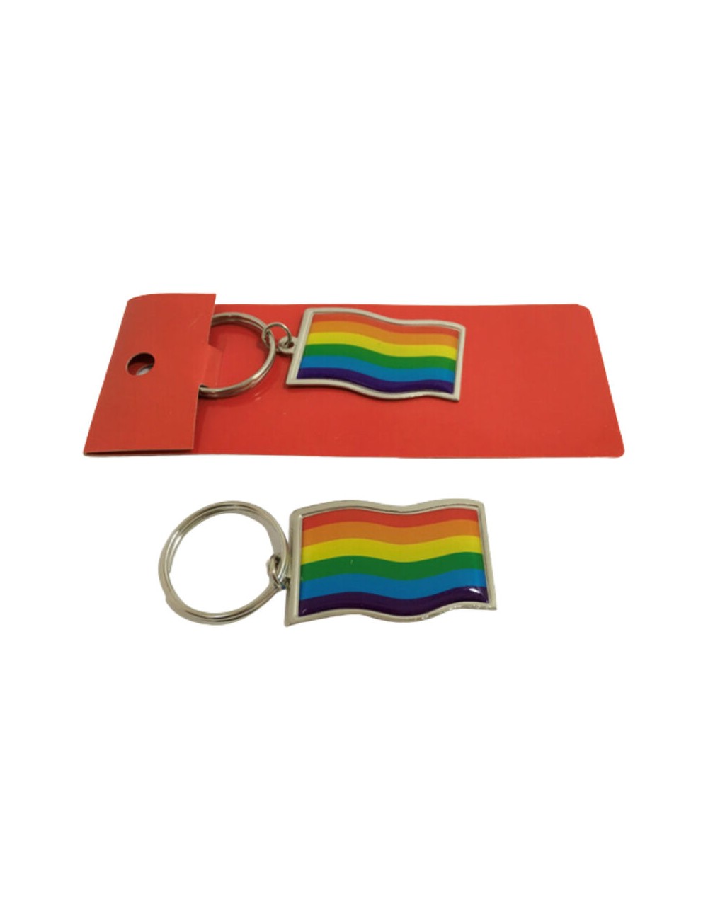 PRIDE - PORTACHIAVI CON BANDIERA LGBT PRIDE - PORTACHIAVI CON BANDIERA LGBT