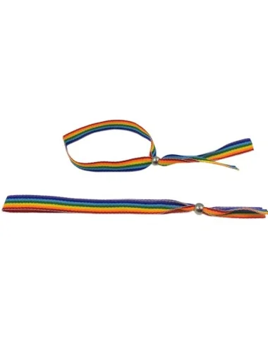 PRIDE - BRACCIALE A SFERA IN ARGENTO CON BANDIERA LGBT