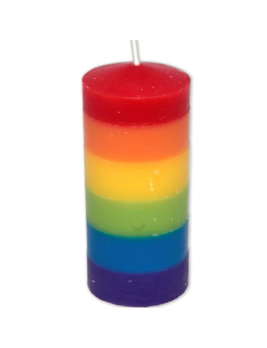 PRIDE - CANDELA GRANDE CON BANDIERA LGBT