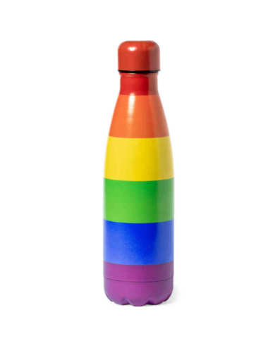 PRIDE - SCALDACQUA CALDA METALLICO CON BANDIERA LGBT