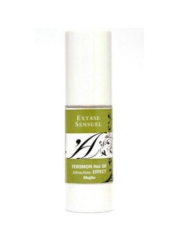 EXTASE SENSUEL FEROMON OLIO CALDO EFFETTO ATTRAZIONE MOJITO