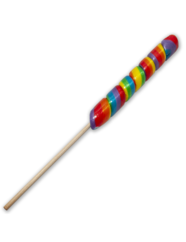 PRIDE - SMALL LOLLIPOP WITH THE LGBT FLAG FOR CHULO