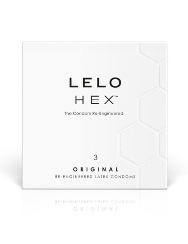 LELO HEX CONSERVANTE BOX 3 UNITÀ