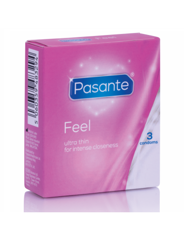 TRAMITE PRESERVATIVO SENSIBILE ULTRA SOTTILE 3 UNITÀ