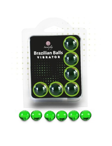 SECRETPLAY SET 6 PALLINE BRASILIANE VIBRATORE