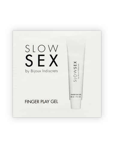 BIJOUX SLOW SEX FINGER PLAY GEL SINGOLA DOSE