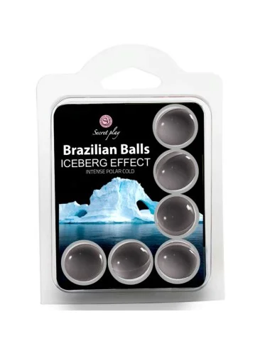 SECRET PLAY SET 6 PALLINE BRASILIANA EFFETTO ICEBERG