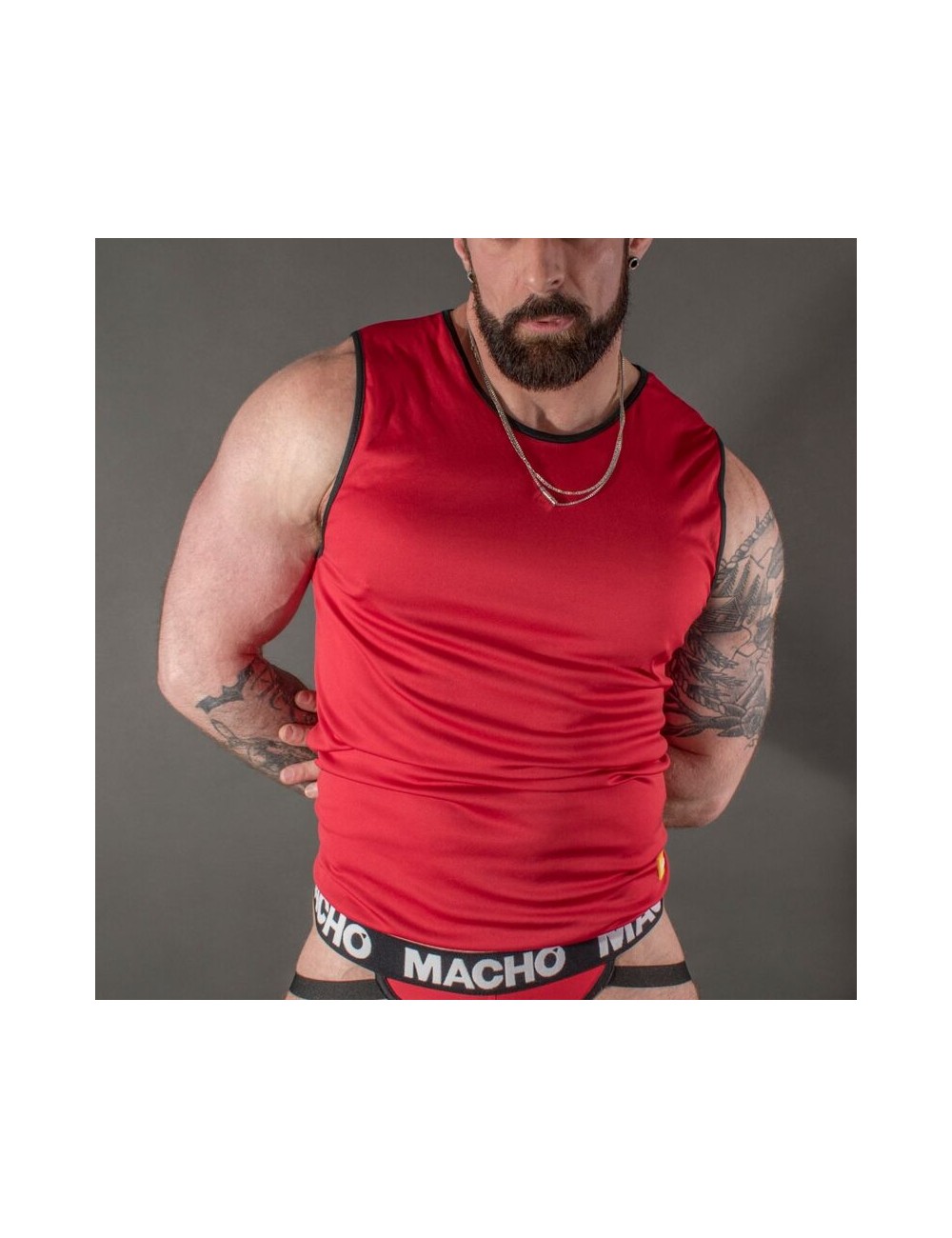 MAGLIETTA MACHO ROSSA L/XL