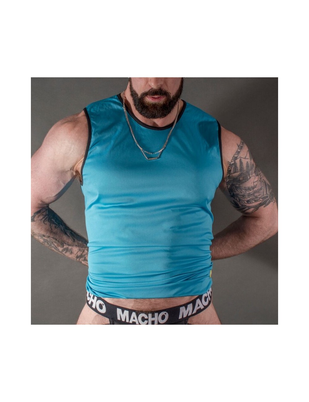 MAGLIETTA BLU MACHO L/XL