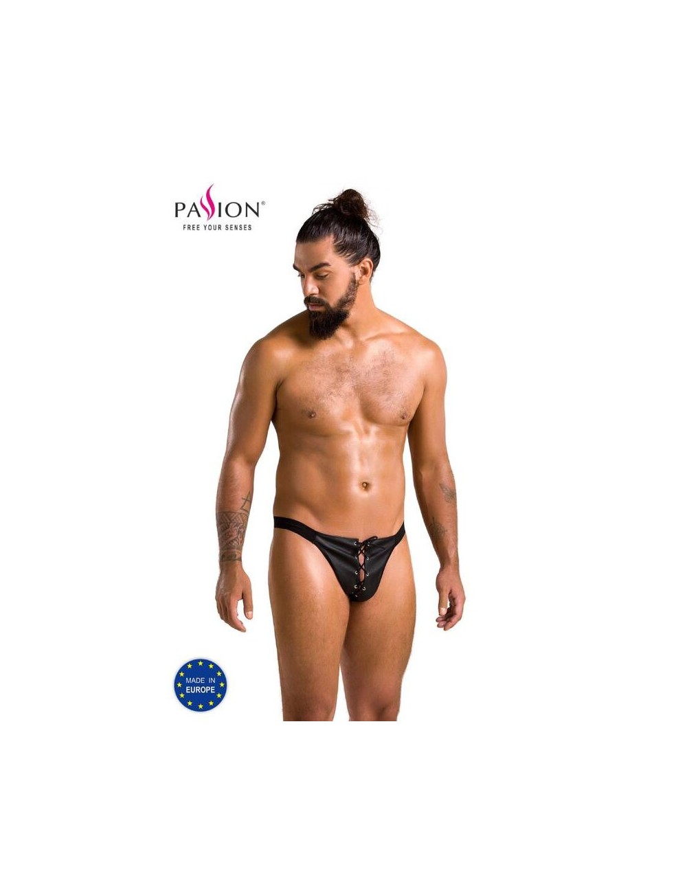 PASSION 044 SLIP OPEN BEN NERO L/XL