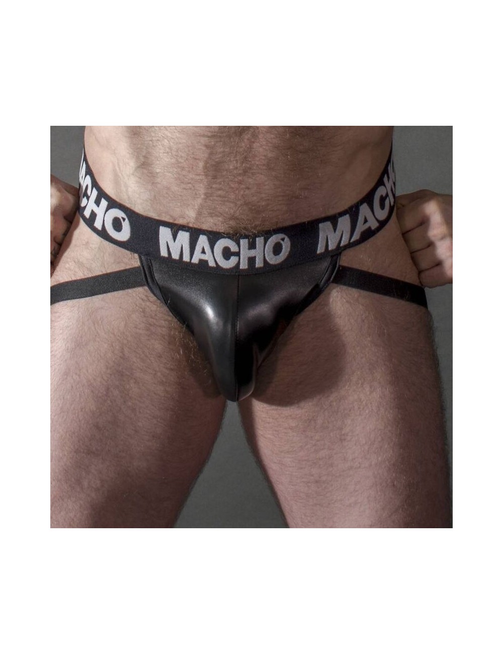 MACHO - MX25NC JOCK PELLE NERA XL