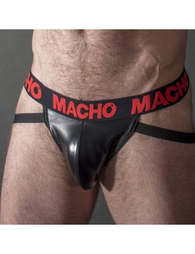 MACHO - MX25RC JOCK PELLE ROSSA S