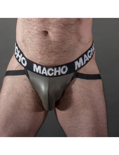 MACHO - MX27GR JOCK PELLE BEIGE GRIGIO XL