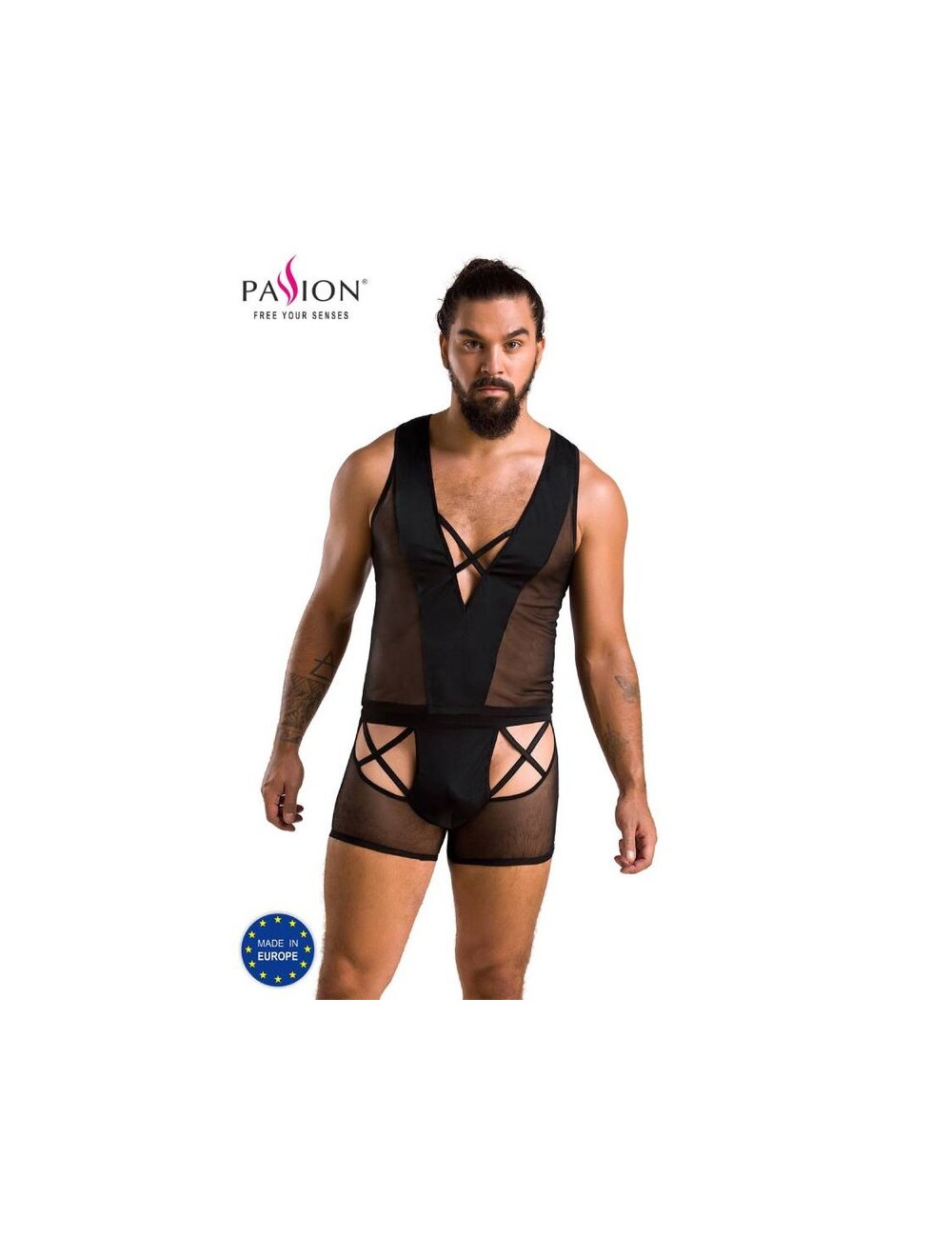PASSION 054 SET OSCAR NERO L/XL PASSION 054 SET OSCAR NERO L/XL