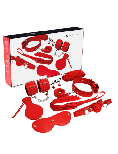 ESPERIENZA BDSM FETISH KIT SERIE ROSSA