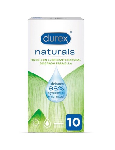 DUREX NATURALS SOTTILE PRESERVATIVO LUBRIFICANTE NATURALE 10 UNITÀ