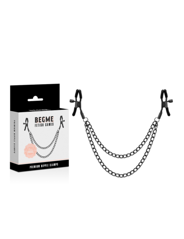 CLIP PER CAPEZZOLI BEGME RED EDITION CON CATENA