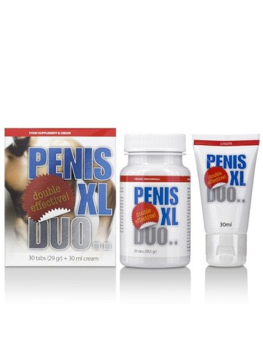 PENIS XL DUO PACK COMPRESSE E CREMA /it/de/fr/es/it/nl/