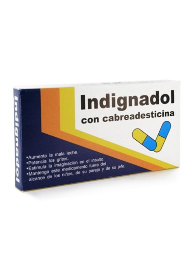 DIABLO PICANTE - CAJA DE MEDICAMENTOS INDIGNADOL