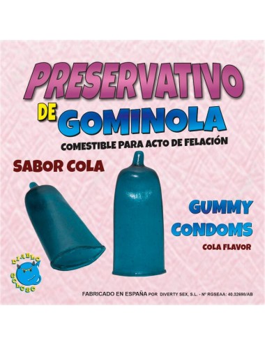 DIABLO PICANTE - PRESERVATIVO DE GOMINOLA COLA